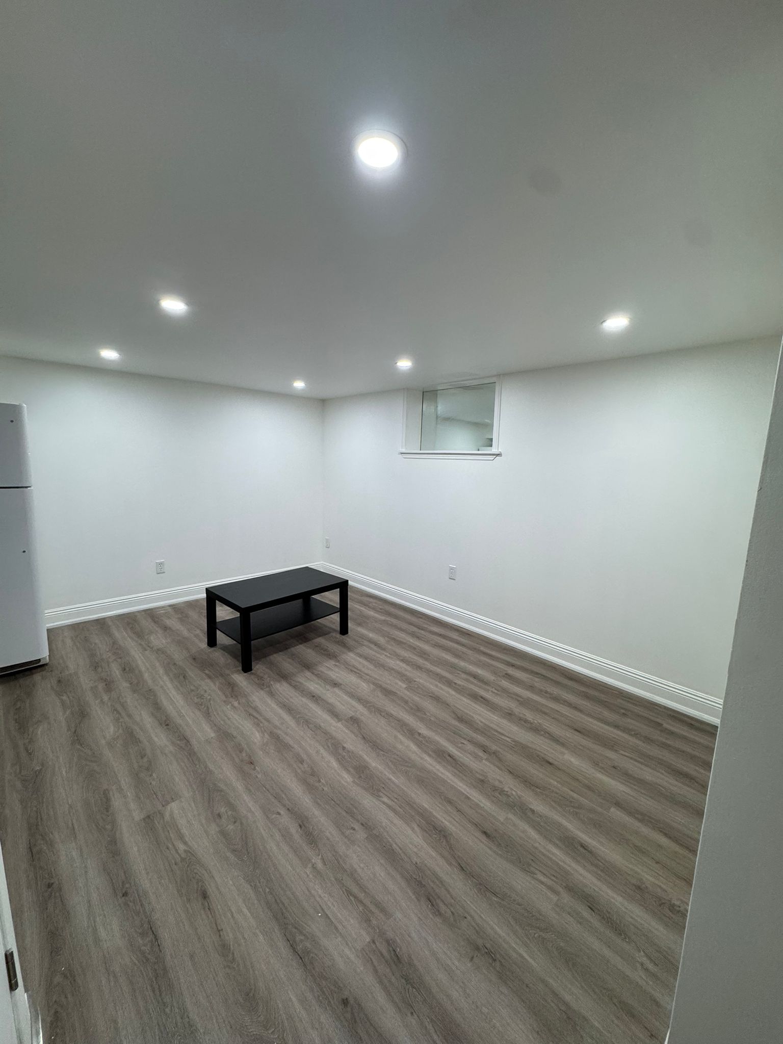 Vinyl plank flooring in Toronto condo